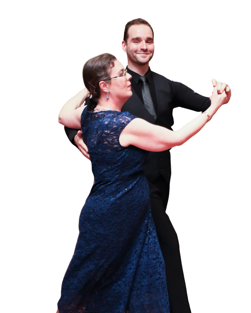 Couple Learning how to dance